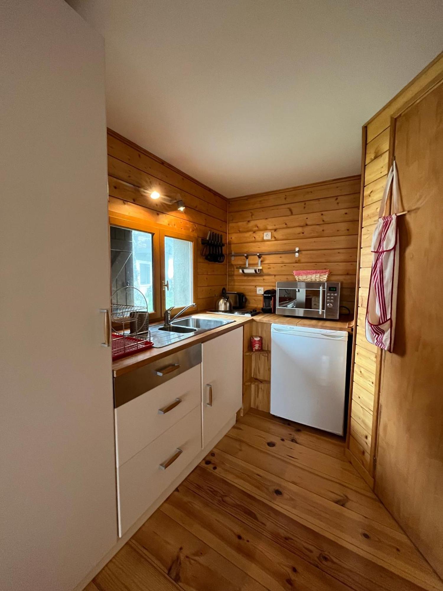 Chalet Des Myrtilles - Chalet Cosy Avec Vue Arette Bagian luar foto