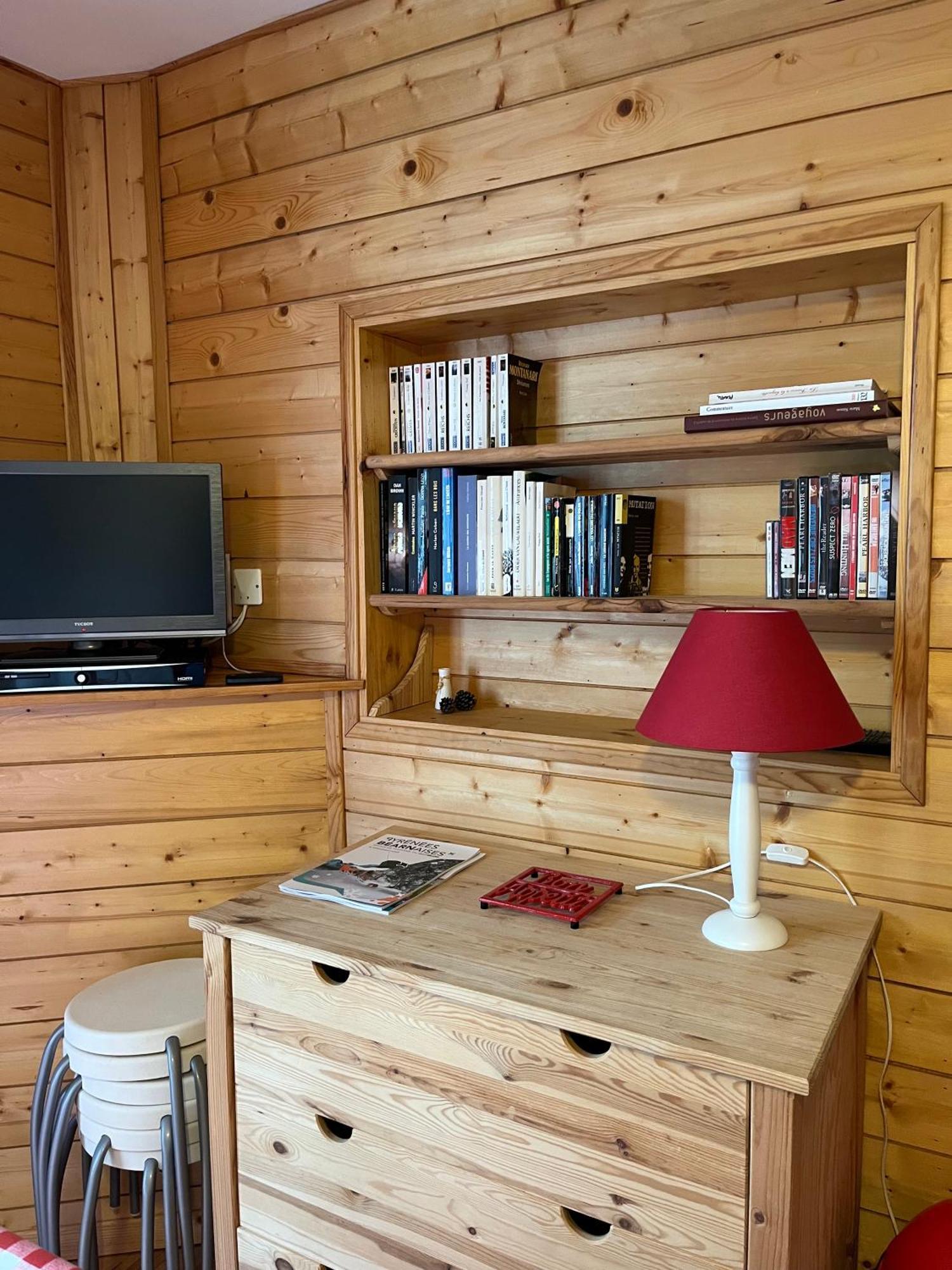 Chalet Des Myrtilles - Chalet Cosy Avec Vue Arette Bagian luar foto